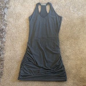 Athleta Women’s extra large gray ruched dress
